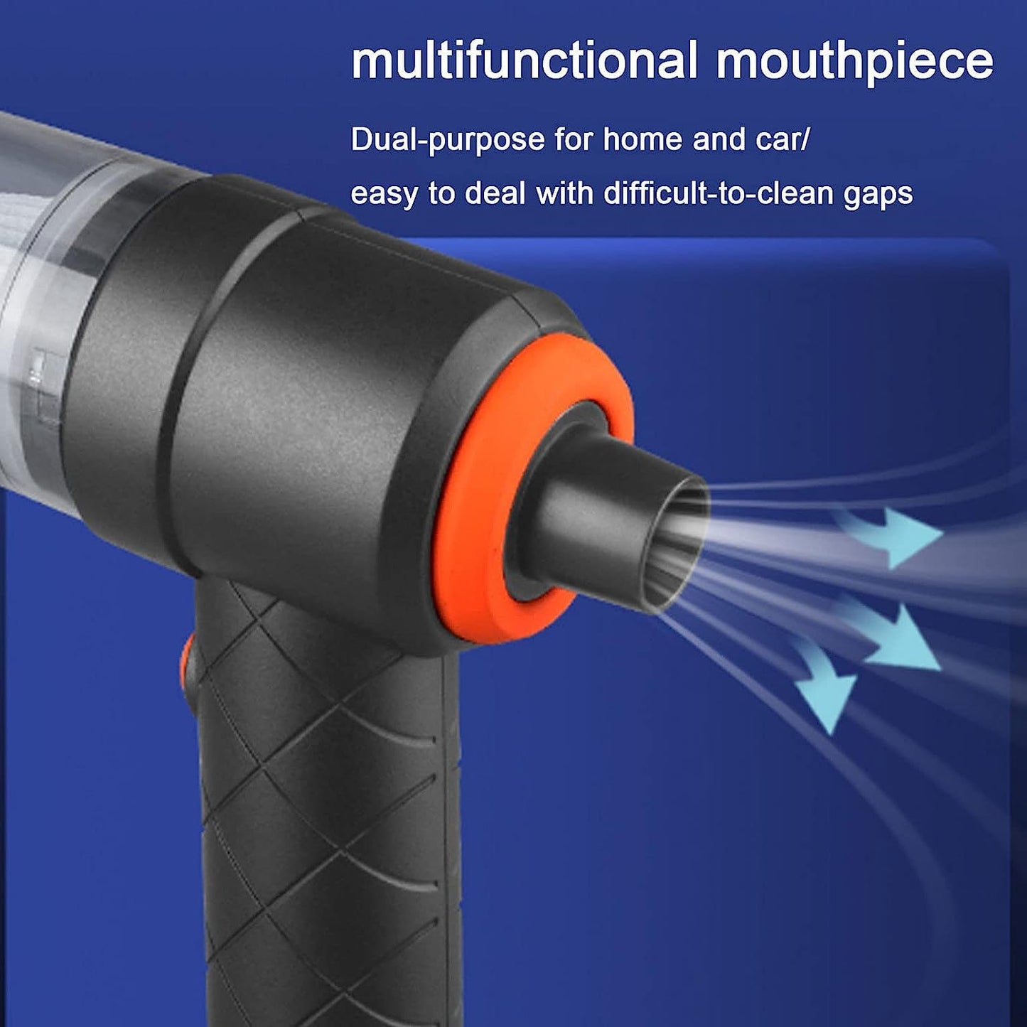 0390 Vacuum Cleaner Dust Collection 2 In 1 Car Vacuum Cleaner High-power Handheld Wireless Vacuum Cleaner Home Car Dual-use Portable Usb Rechargeable Mini Car Vacuum For Vehicle Home And Office